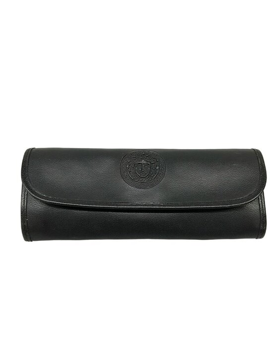 Versace Gianni Sunglasses Navy Black Gold Prescription Eyewear